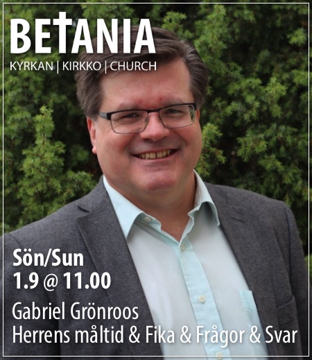 Gudstjänst med Gabriel Grönroos @ Betania | Finland