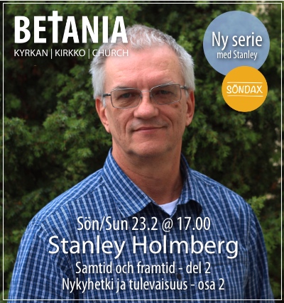 Gudstjänst med Stanley Holmberg @ Betania | Finland