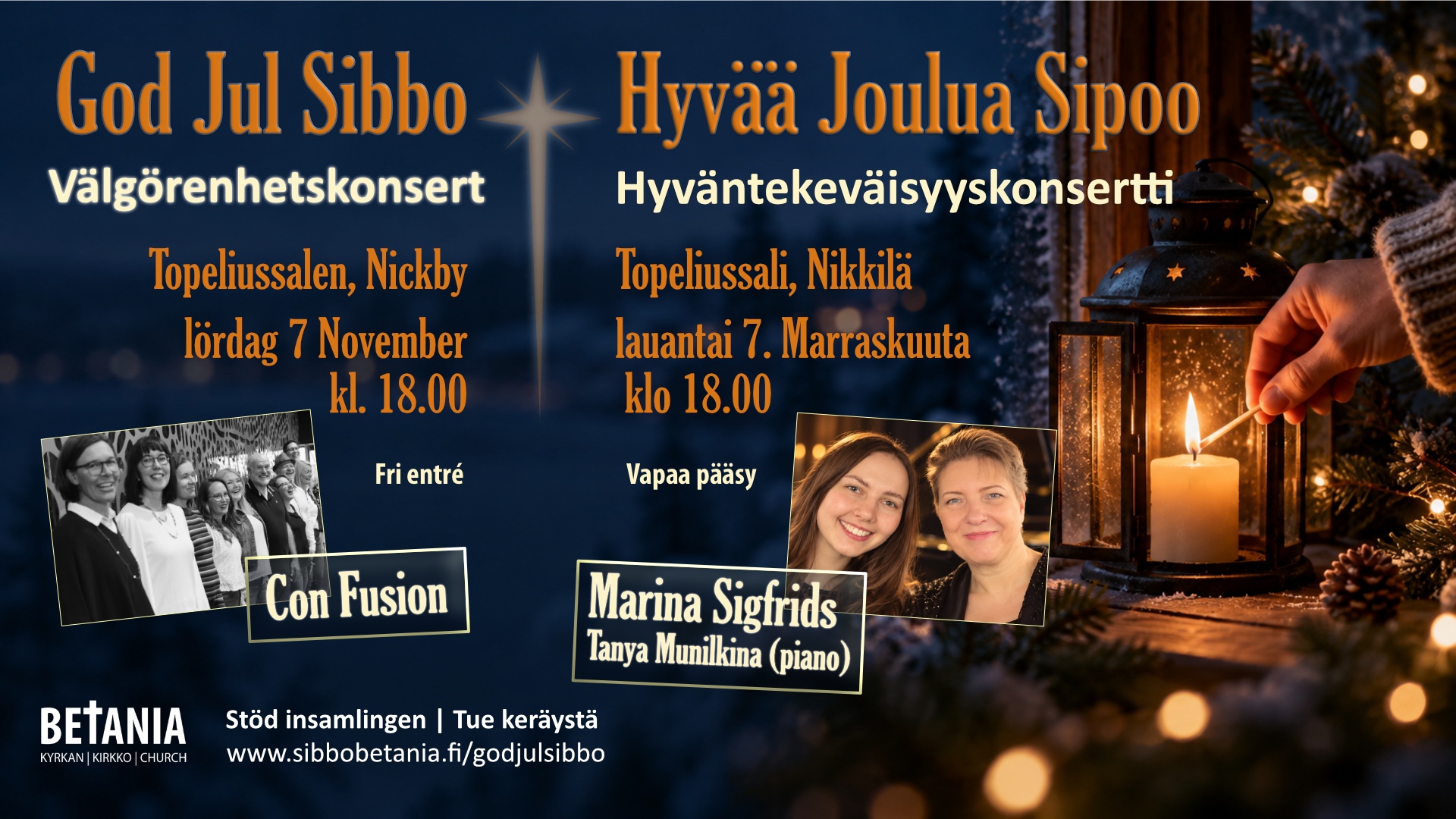 God Jul Sibbo - konsert